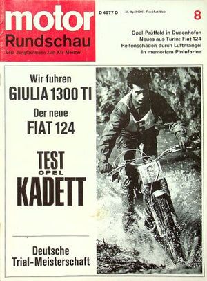 Motor Rundschau 08/1966