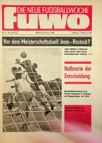 Fuwo Fussballwoche 08/1968