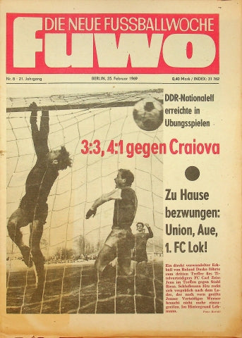 Fuwo Fussballwoche 08/1969