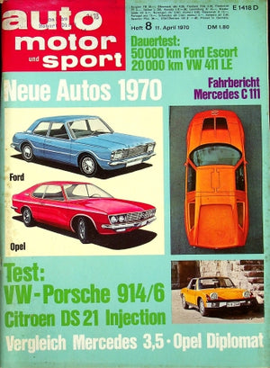 Auto Motor und Sport 08/1970