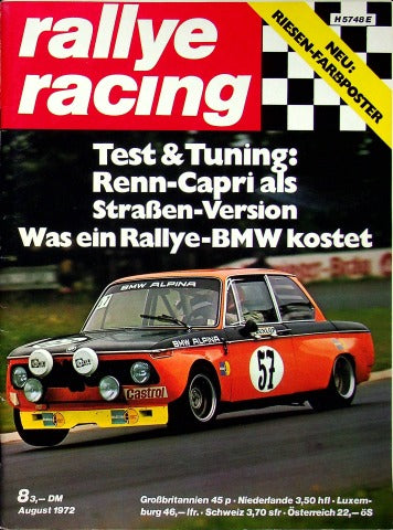 Rallye Racing 08/1972