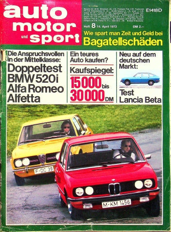 Auto Motor und Sport 08/1973