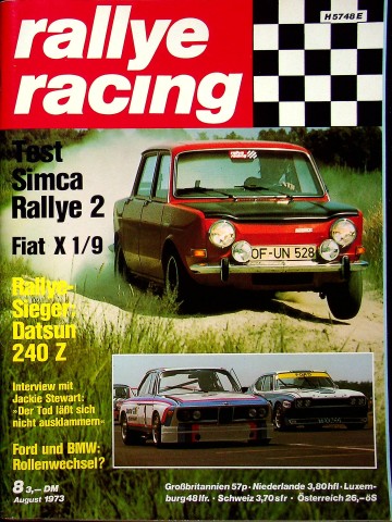 Rallye Racing 08/1973