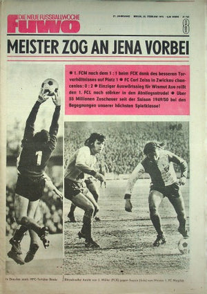 Fuwo Fussballwoche 08/1975