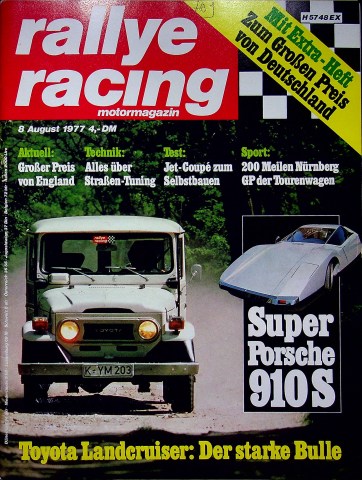 Rallye Racing 08/1977