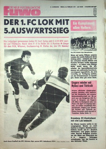 Fuwo Fussballwoche 08/1979