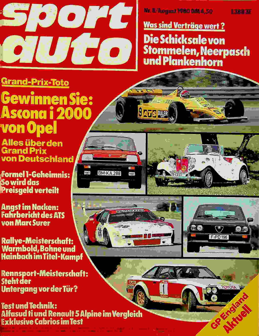 Sport Auto 08/1980