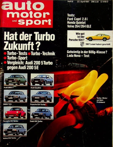 Auto Motor und Sport 08/1981