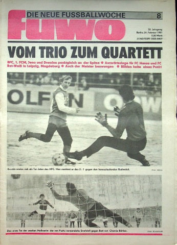 Fuwo Fussballwoche 08/1981