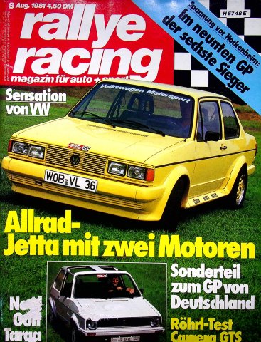 Rallye Racing 08/1981