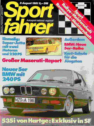 Sport Fahrer 08/1981