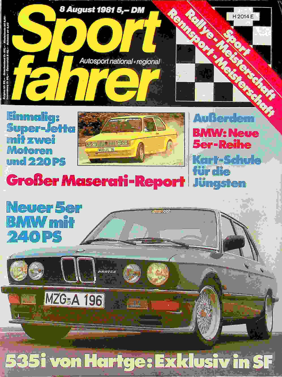 Sport Fahrer 08/1981