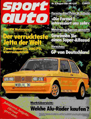 Sport Auto 08/1981