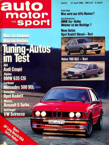 Auto Motor und Sport 08/1982