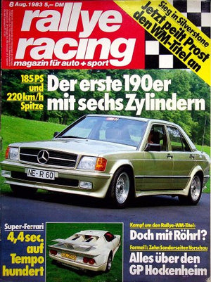 Rallye Racing 08/1983