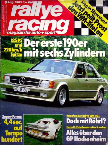 Rallye Racing 08/1983