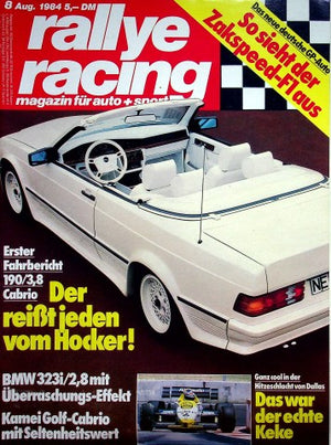 Rallye Racing 08/1984