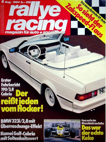 Rallye Racing 08/1984