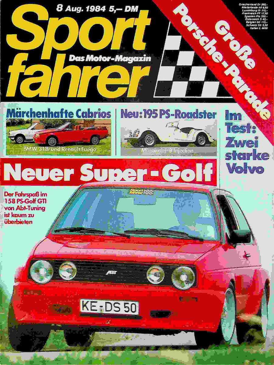 Sport Fahrer 08/1984