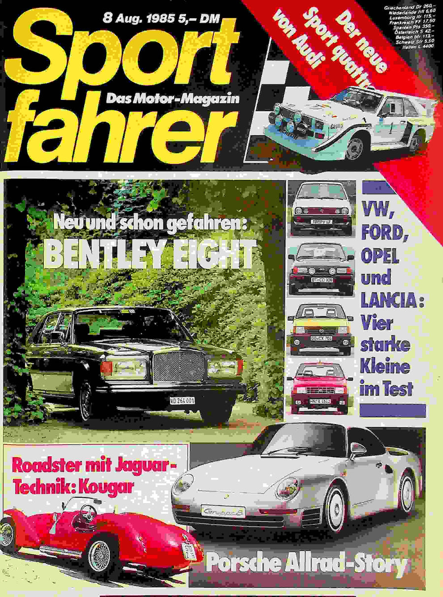 Sport Fahrer 08/1985