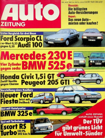 Autozeitung 08/1985