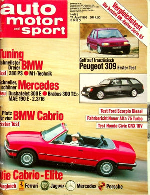 Auto Motor und Sport 08/1986