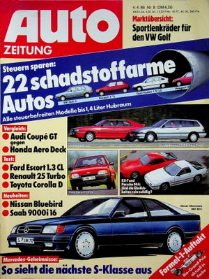 Autozeitung 08/1986