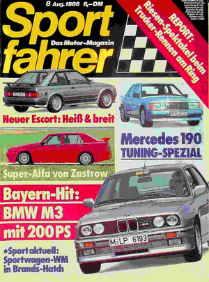 Sport Fahrer 08/1986
