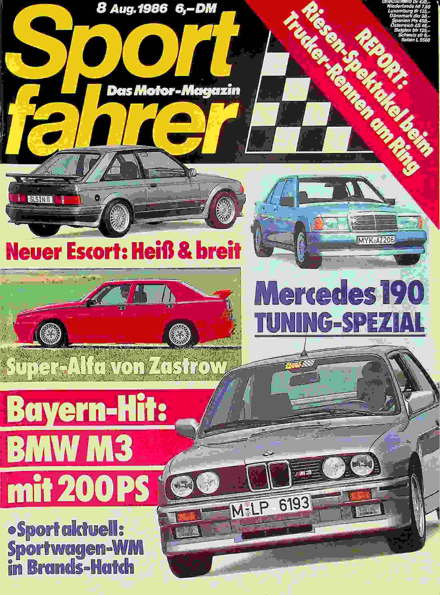 Sport Fahrer 08/1986