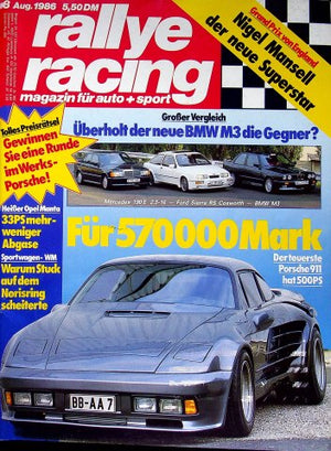 Rallye Racing 08/1986