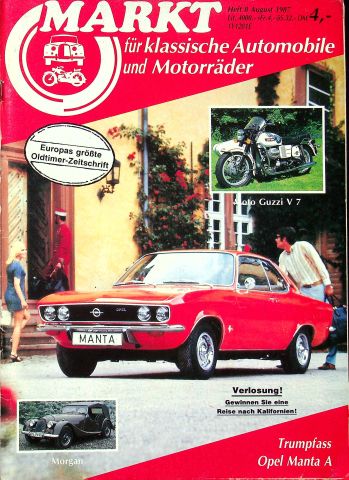 Oldtimer Markt 08/1987