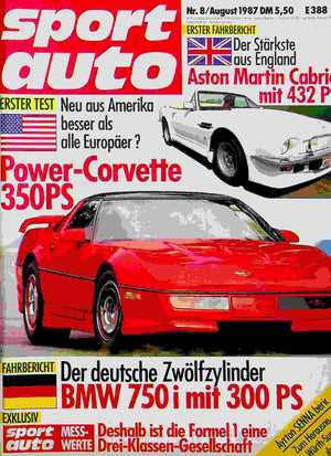 Sport Auto 08/1987