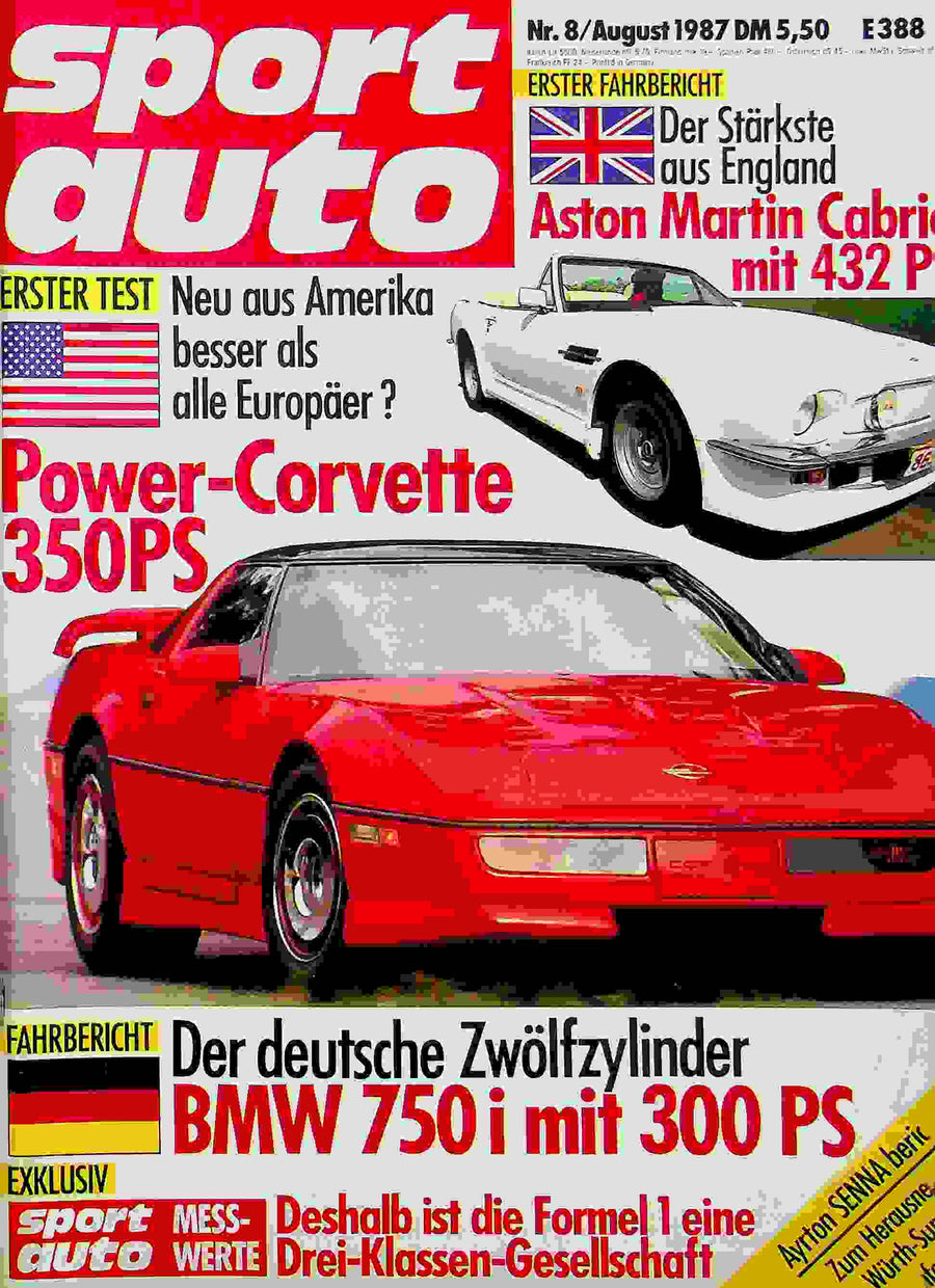 Sport Auto 08/1987