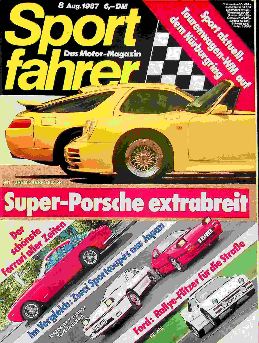 Sport Fahrer 08/1987