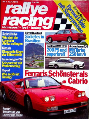 Rallye Racing 08/1988