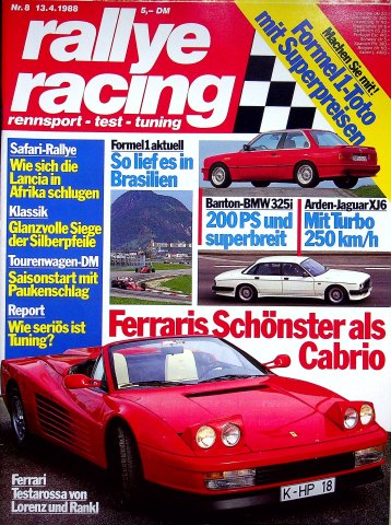 Rallye Racing 08/1988