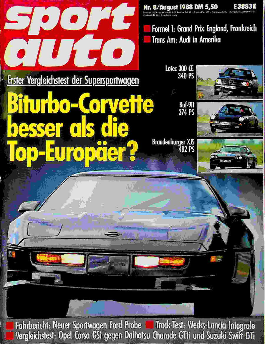 Sport Auto 08/1988