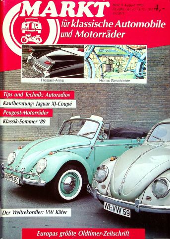 Oldtimer Markt 08/1989