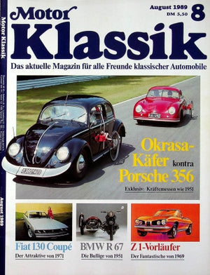 Motor Klassik 08/1989