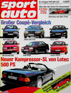 Sport Auto 08/1990
