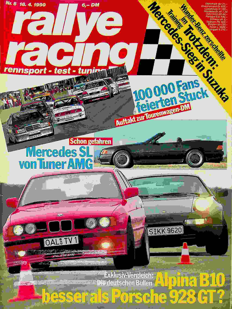 Rallye Racing 08/1990