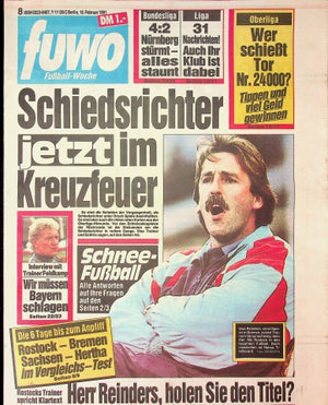 Fuwo Fussballwoche 08/1991