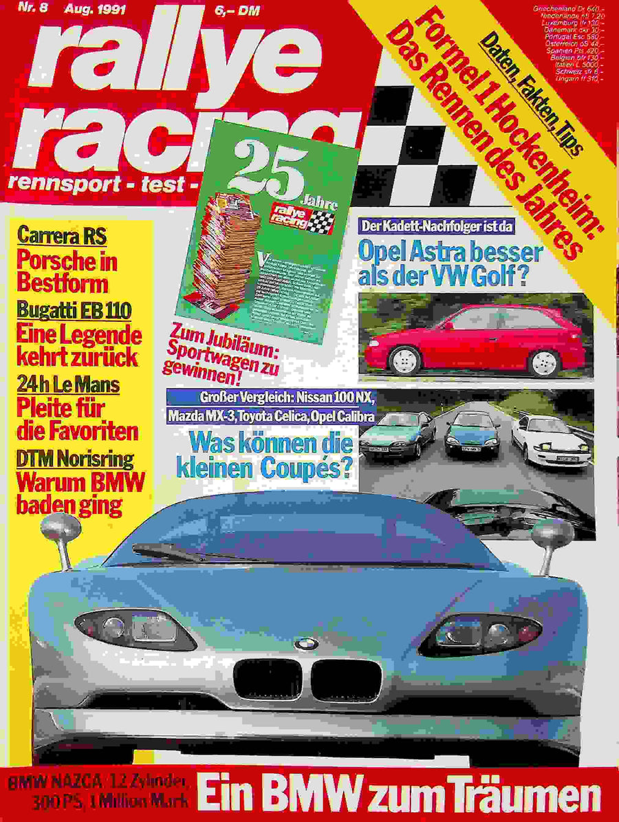 Rallye Racing 08/1991
