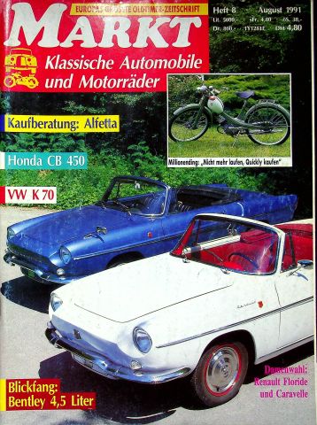 Oldtimer Markt 08/1991