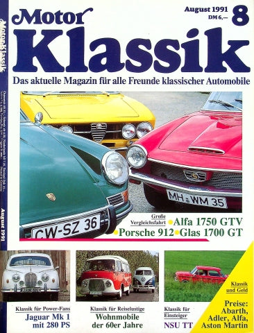 Motor Klassik 08/1991