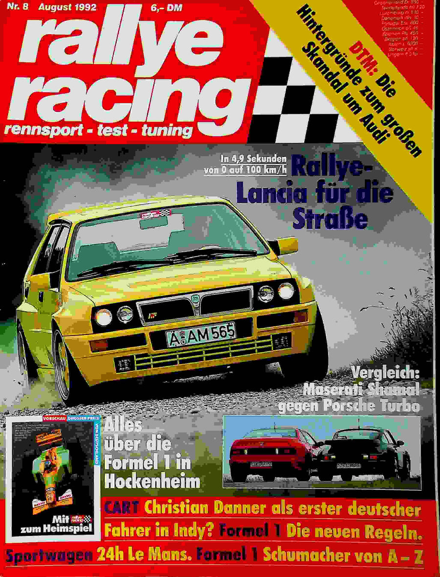Rallye Racing 08/1992