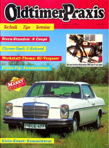 Oldtimer Praxis 08/1992