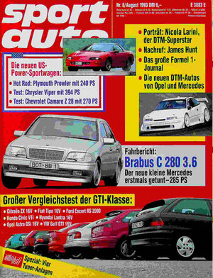 Sport Auto 08/1993