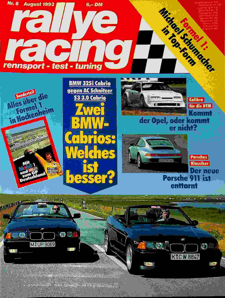 Rallye Racing 08/1993