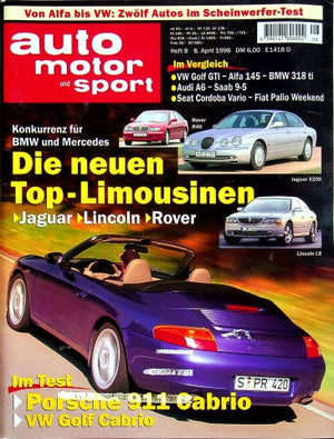Auto Motor und Sport 08/1998